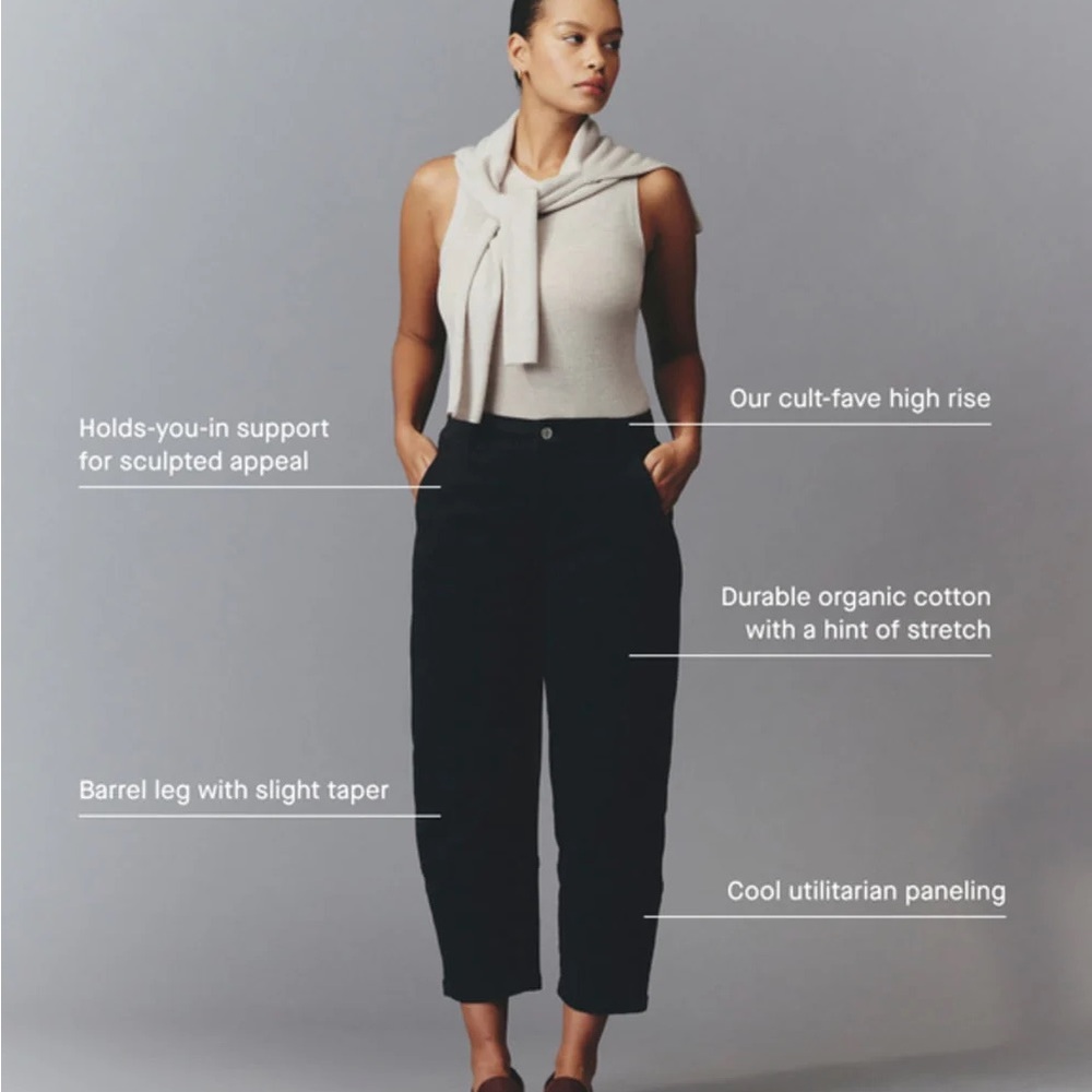 Everlane Women's Utility Barrel Pants - Picture 5 of 8